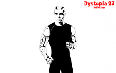 D23 Cyber Fighter Wallpaper