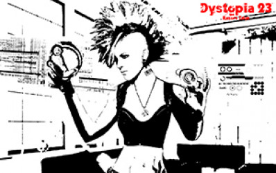 D23 Hacker Girl Wallpaper